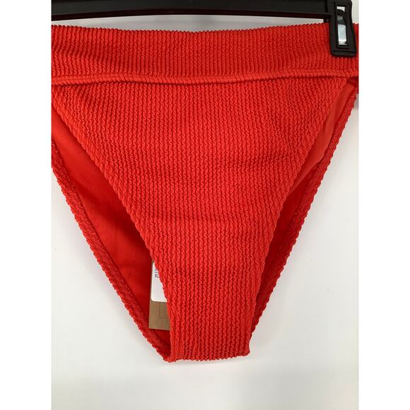 Billabong Women's XL Red Aloha Summer High Aruba Swim Bikini Bottom Beach A9-2 - Picture 4 of 9